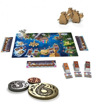 Juego de mesa raids vikingos pegi 10