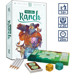 Juego de mesa rolling ranch en espaol pegi 12