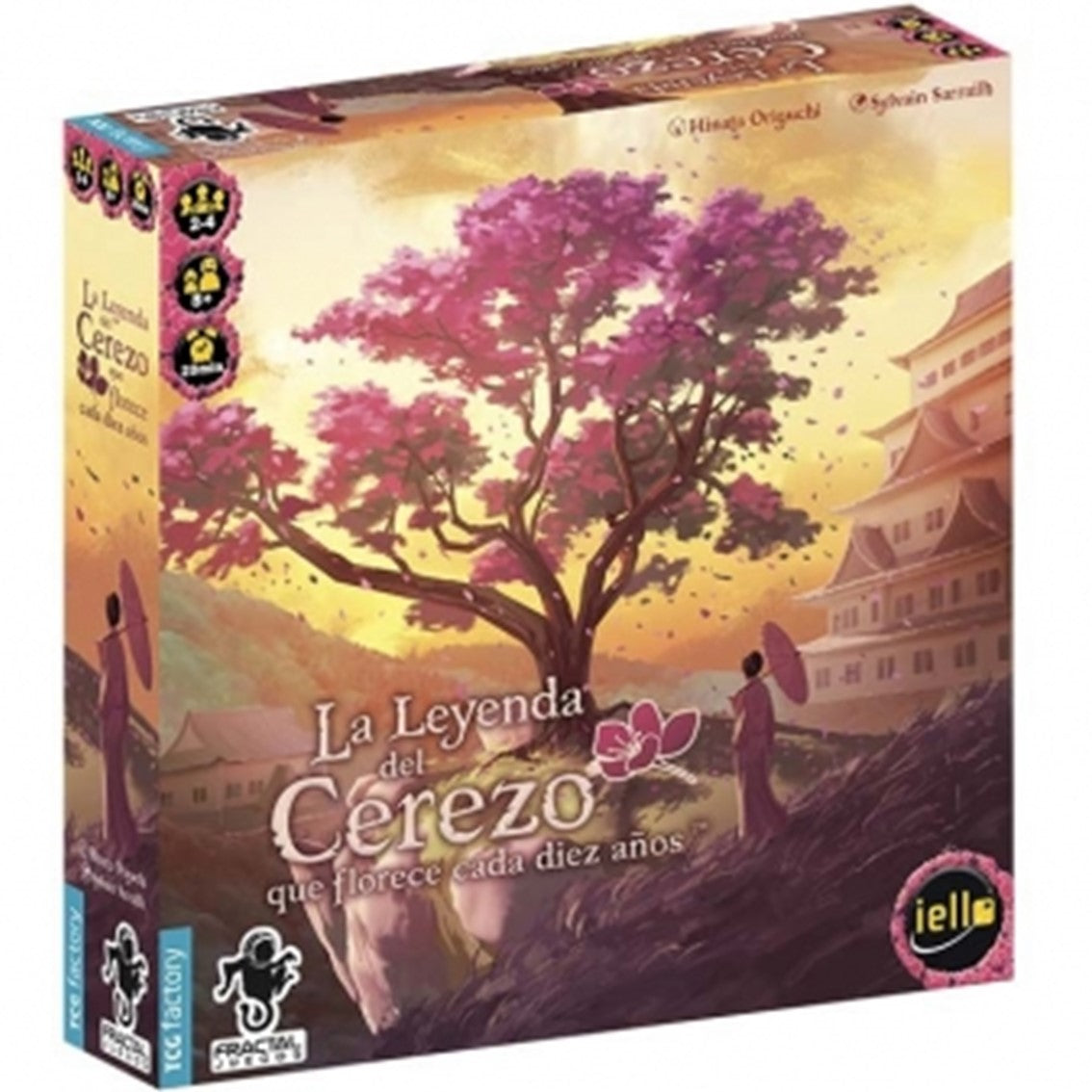 Juego de mesa la leyenda del cerezo que florece cada 10 aoz (cherry tree) en espaol