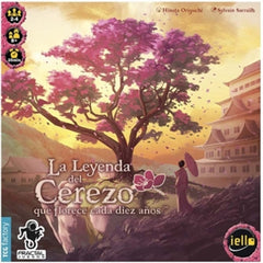 Juego de mesa la leyenda del cerezo que florece cada 10 aoz (cherry tree) en espaol