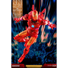Figura hot toys marvel avengers vengadores iron man 2 mm 1 - 6 iron man mark iv version holografica 2020 toy fair exclusivo 30 cm