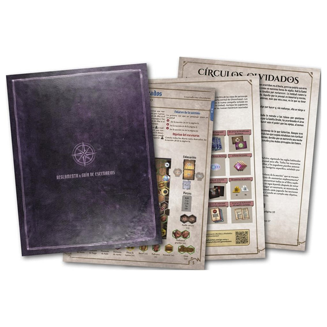 Juego de mesa gloomhaven circulos olvidados pegi 14