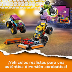 Lego city espectáculo acrobático arena