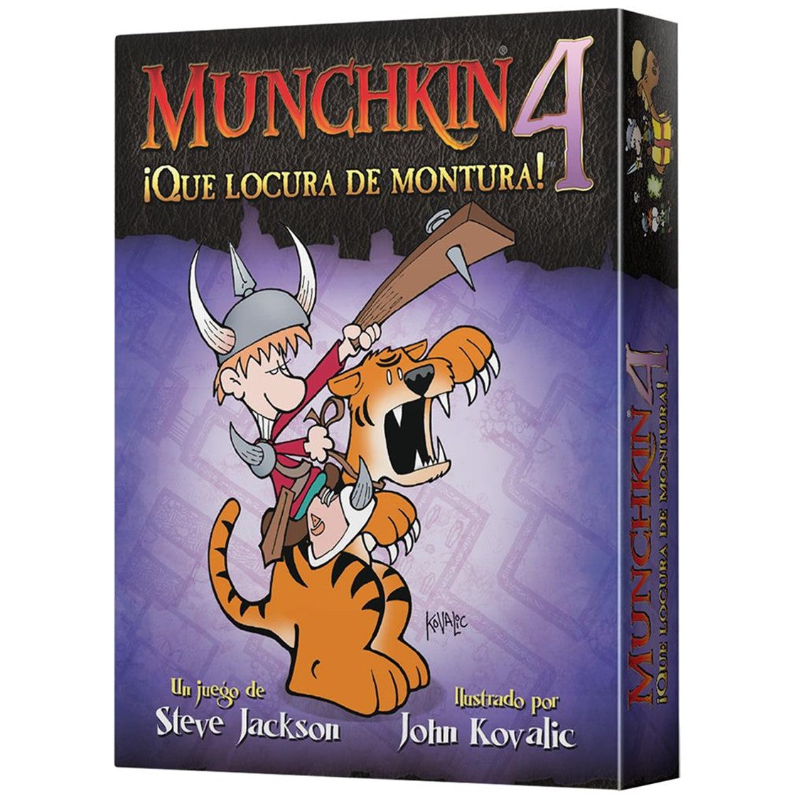 Juego De Mesa Munchkin 4: que Locura De Montura! Pegi 10