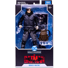 Figura mcfarlane toys dc multiverse the batman pelicula bruce wayne drifter desenmascarado