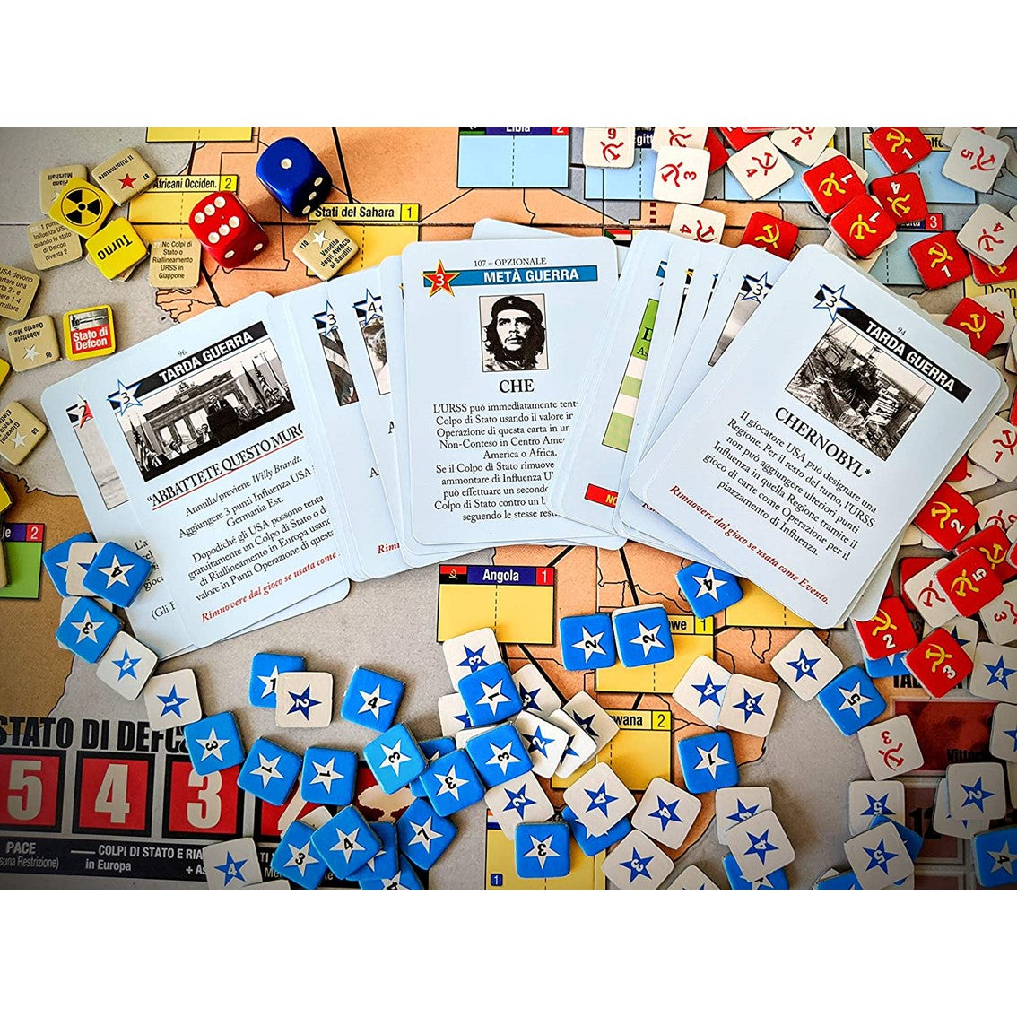 Juego de mesa devir twilight struggle: la guerra fría pegi 14