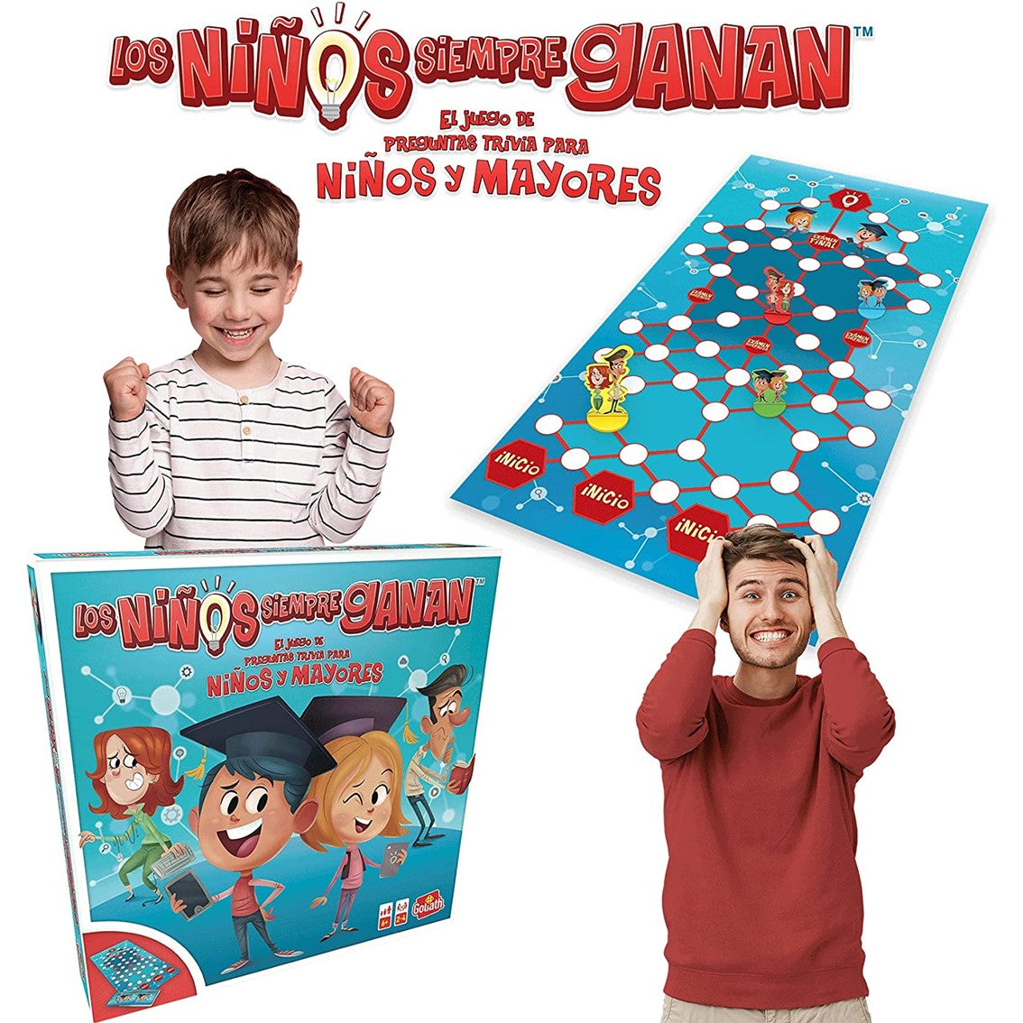 Juego de mesa los nios siempre ganan pegi 6