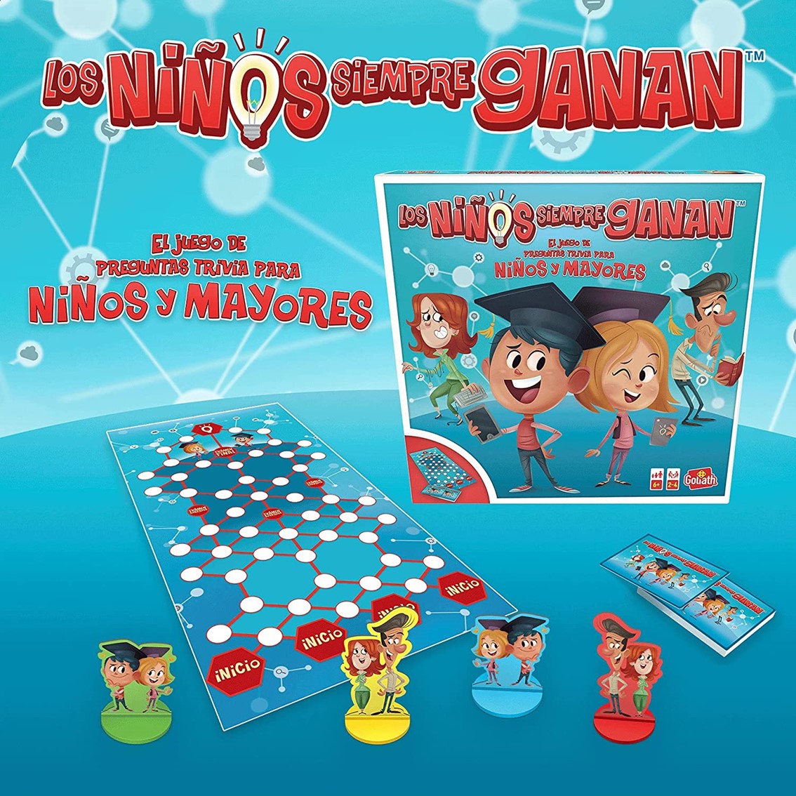 Juego de mesa los nios siempre ganan pegi 6