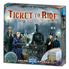 Juego de mesa aventureros al tren! reino unido pegi 8