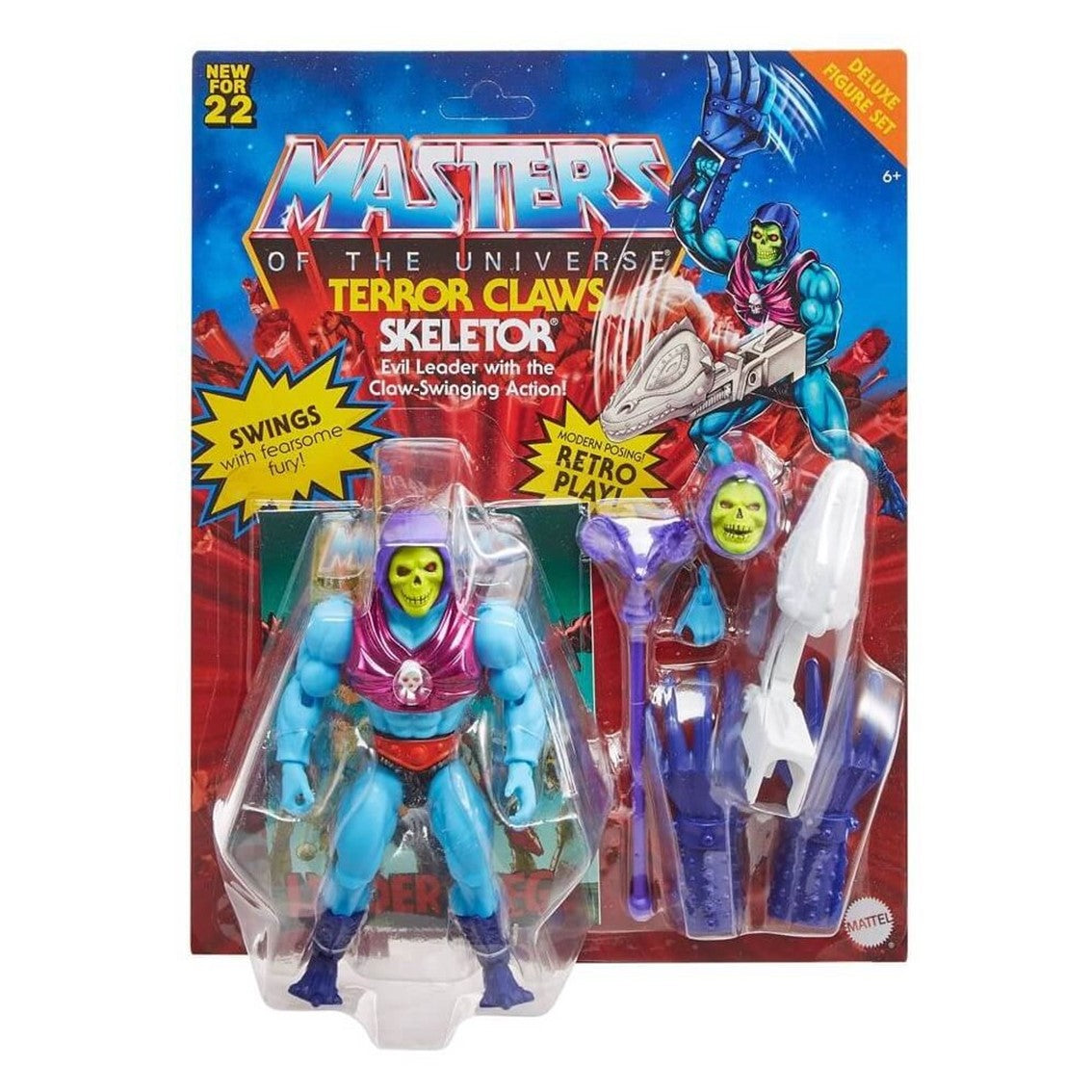 Figura mattel masters of the universe skeletor puo volador