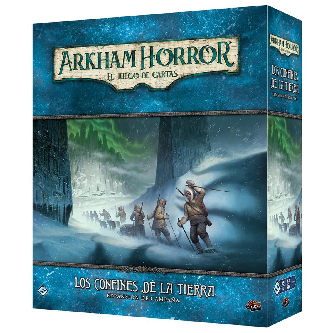 Juego de cartas arkham horror lcg: confines de la tierra exp. campaa pegi 14
