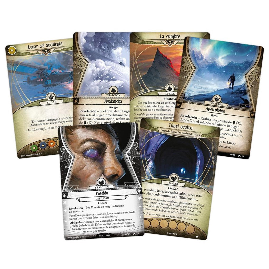 Juego de cartas arkham horror lcg: confines de la tierra exp. campaa pegi 14