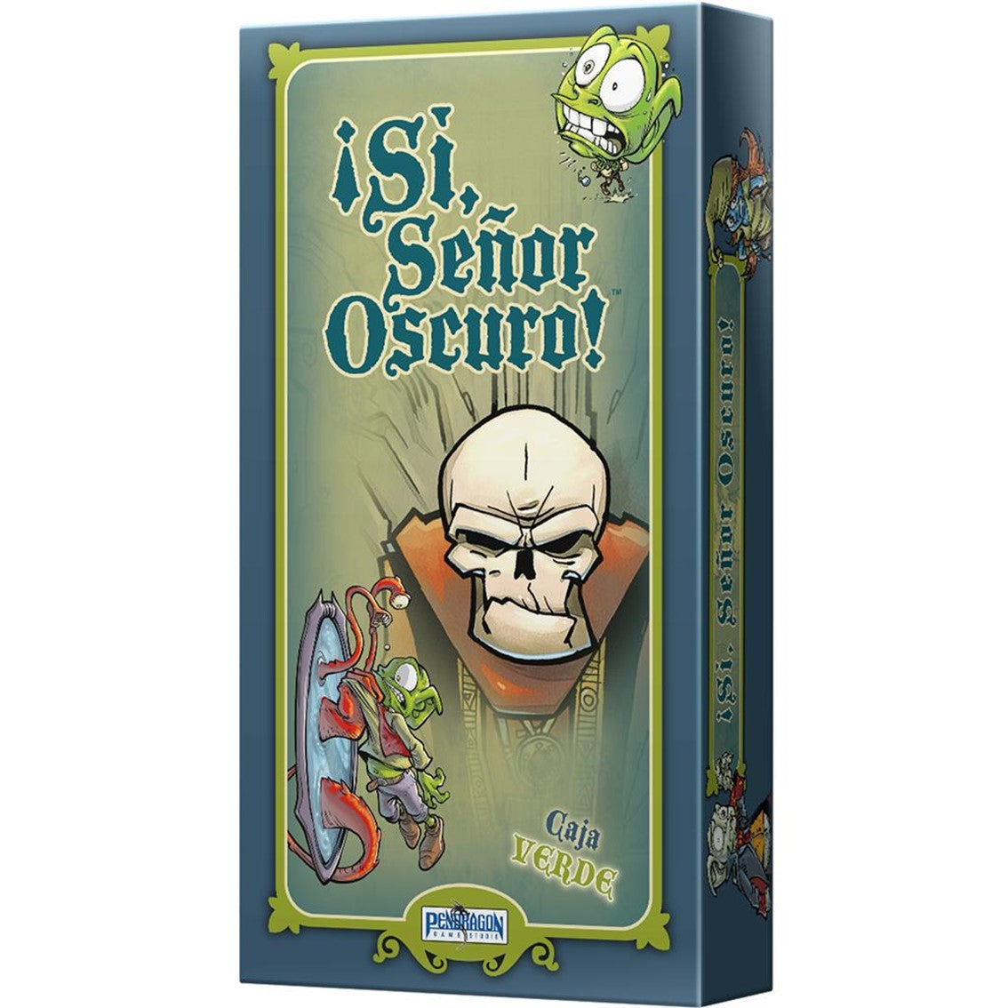 Juego de mesa sí seor oscuro! caja verde pegi 8