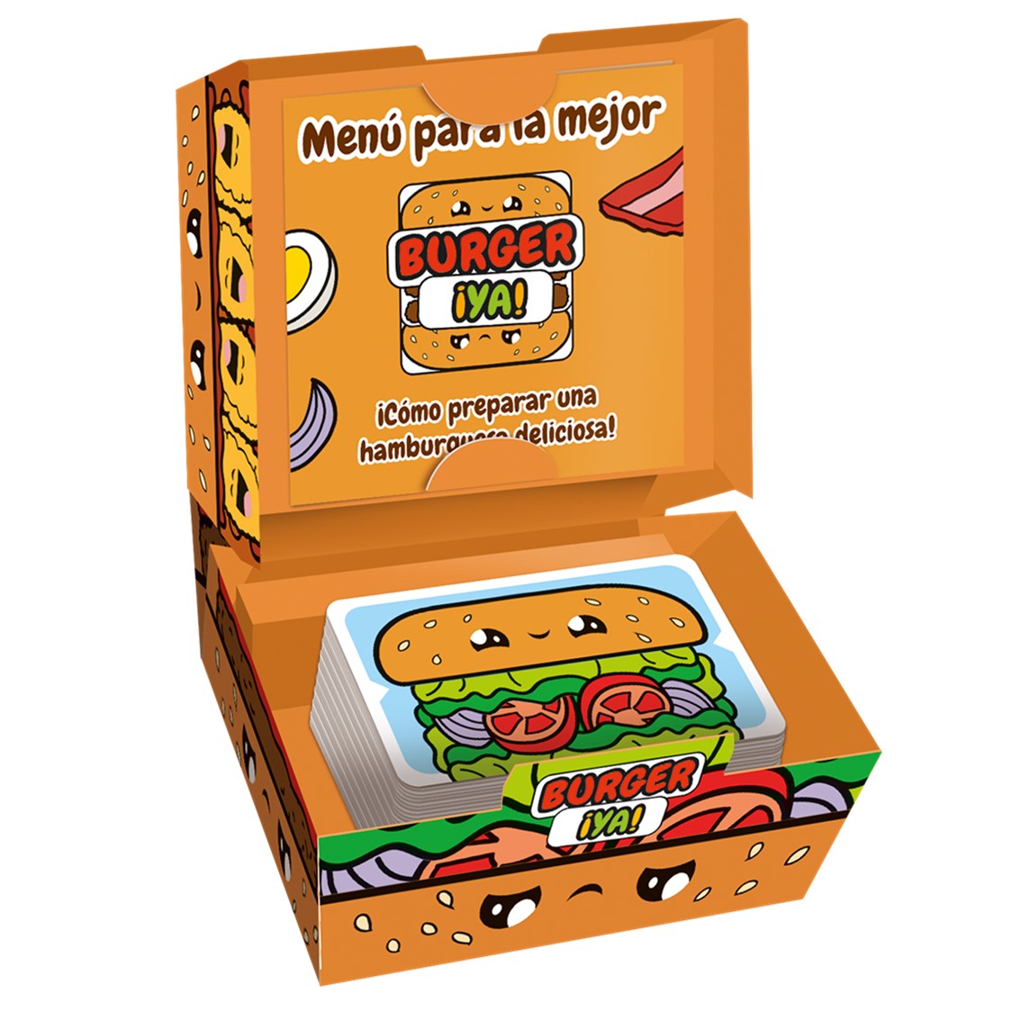 Juego de mesa burger ya! pegi 8