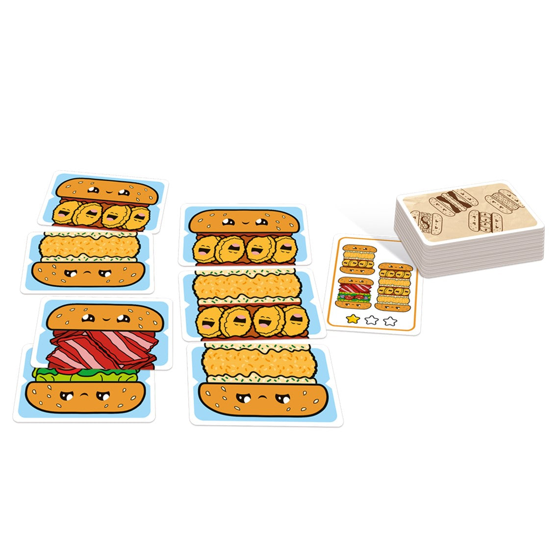 Juego de mesa burger ya! pegi 8