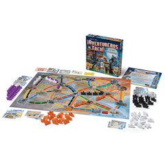 Juego de mesa aventureros al tren! el tren fantasma pegi 6