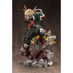 Figura kotobukiya my hero academia artfxj katsuki bakugo ver 2 bonus edition pvc escala 1 - 8 26 cm