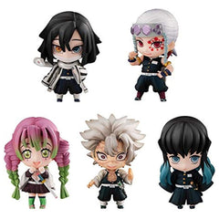 Pack 5 Figuras Megahouse Demon Slayer Kimetsu No Yaiba Sailor Tanjiro & The Hashira Set B