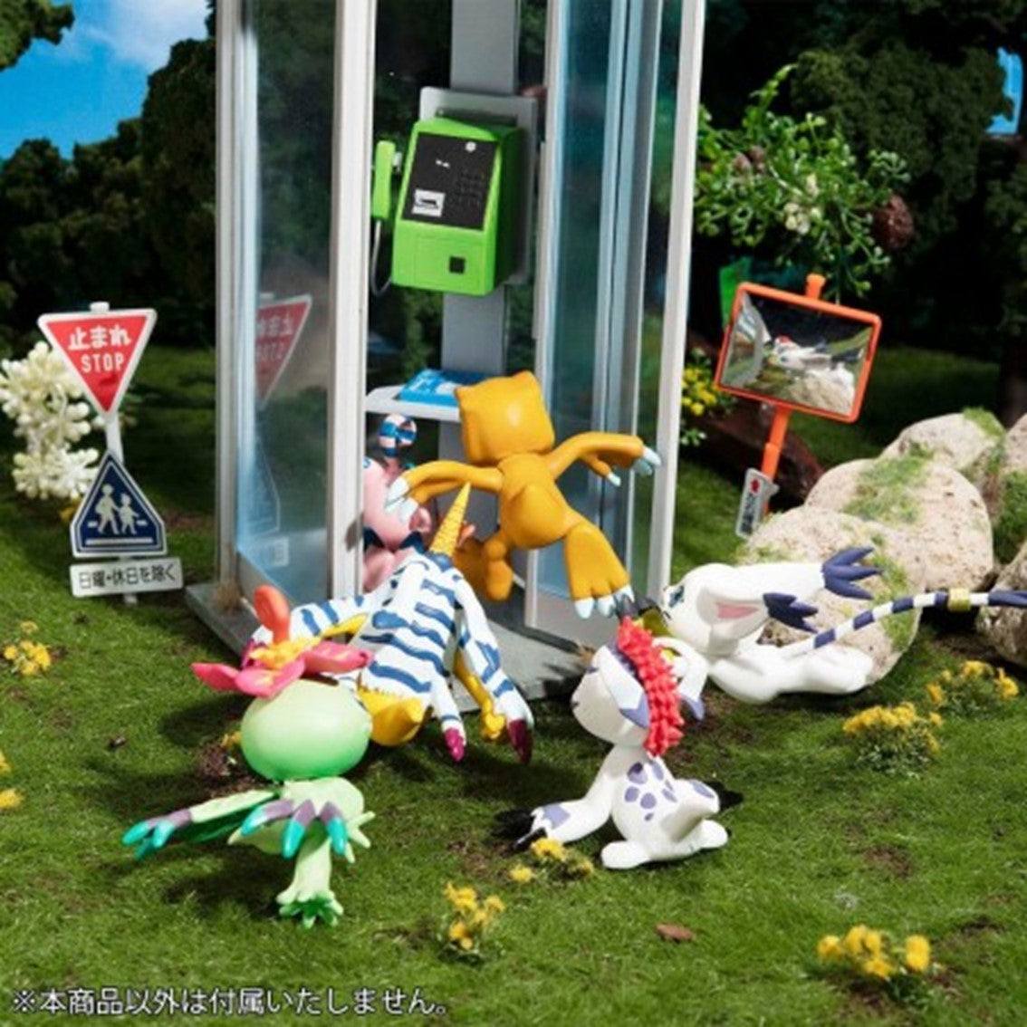 Pack 8 figuras megahouse digimon adventure digicolle! series mix special edition gift set