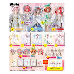 Ichiban kuji banpresto the quintessential quintuplets the movie - the happy ties - lote 80 articulos