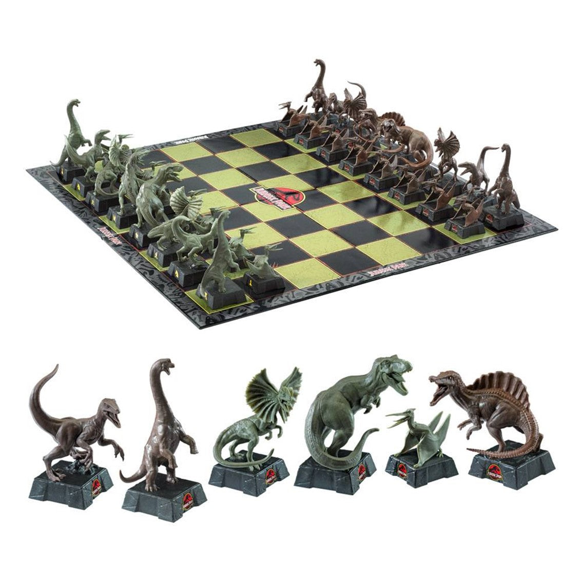 Juego De Mesa Ajedrez The Noble Collection Jurassic Park
