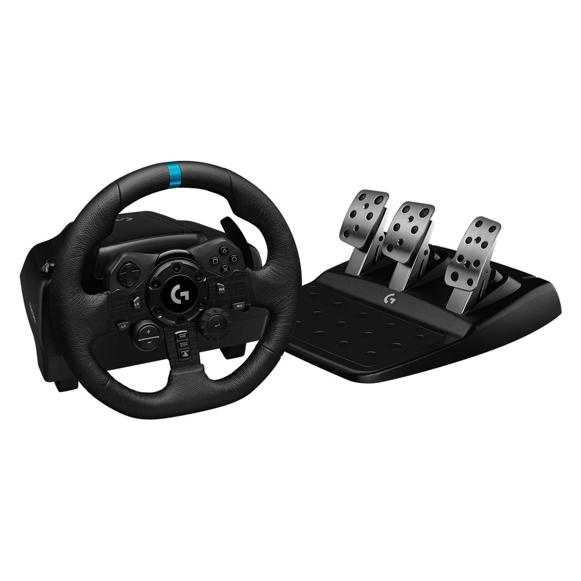 Volante y pedales logitech g923 para ps4ps5pc