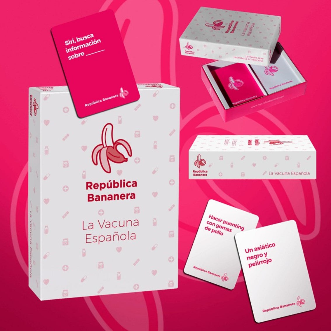 Juego de cartas república bananera - la vacuna espaola pegi 18