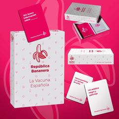 Juego de cartas república bananera - la vacuna espaola pegi 18