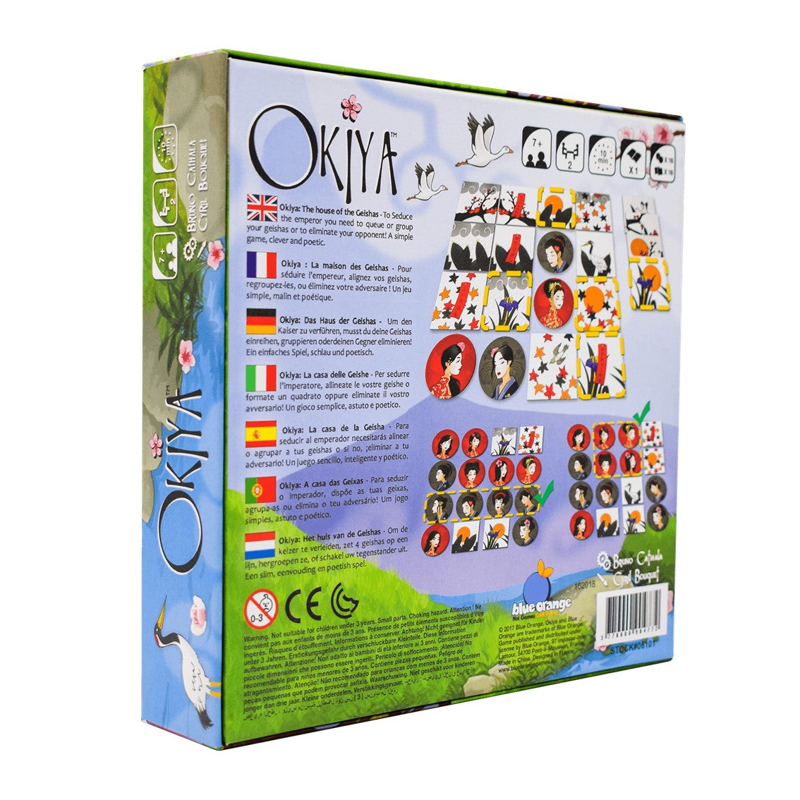 Juego de mesa okiya edad recomendada 8 aos