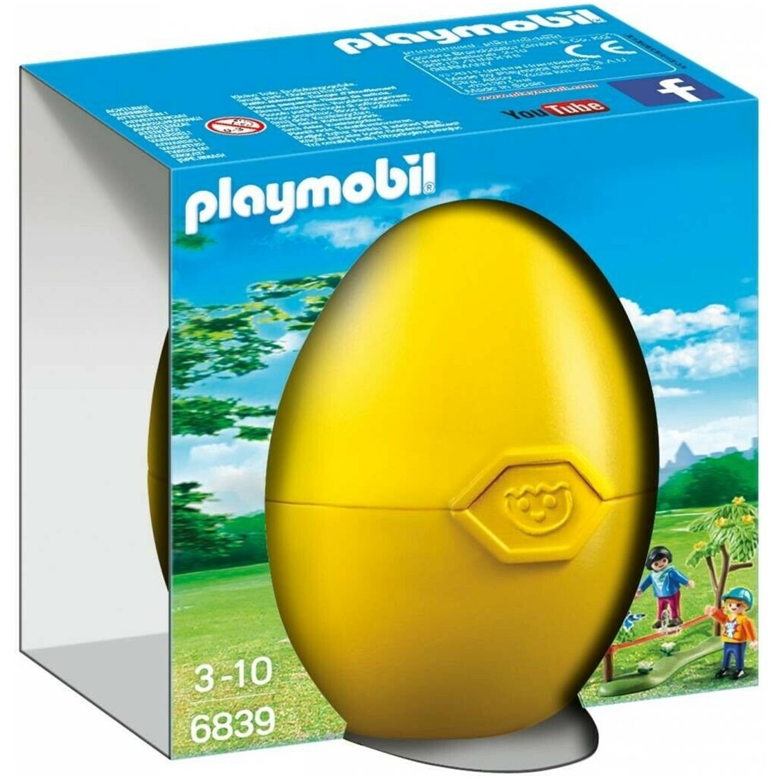 Playmobil huevo de pascua nios equilibristas