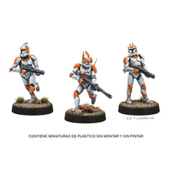Juego de mesa star wars legion comandante clon cody edad recomendada 14 aos