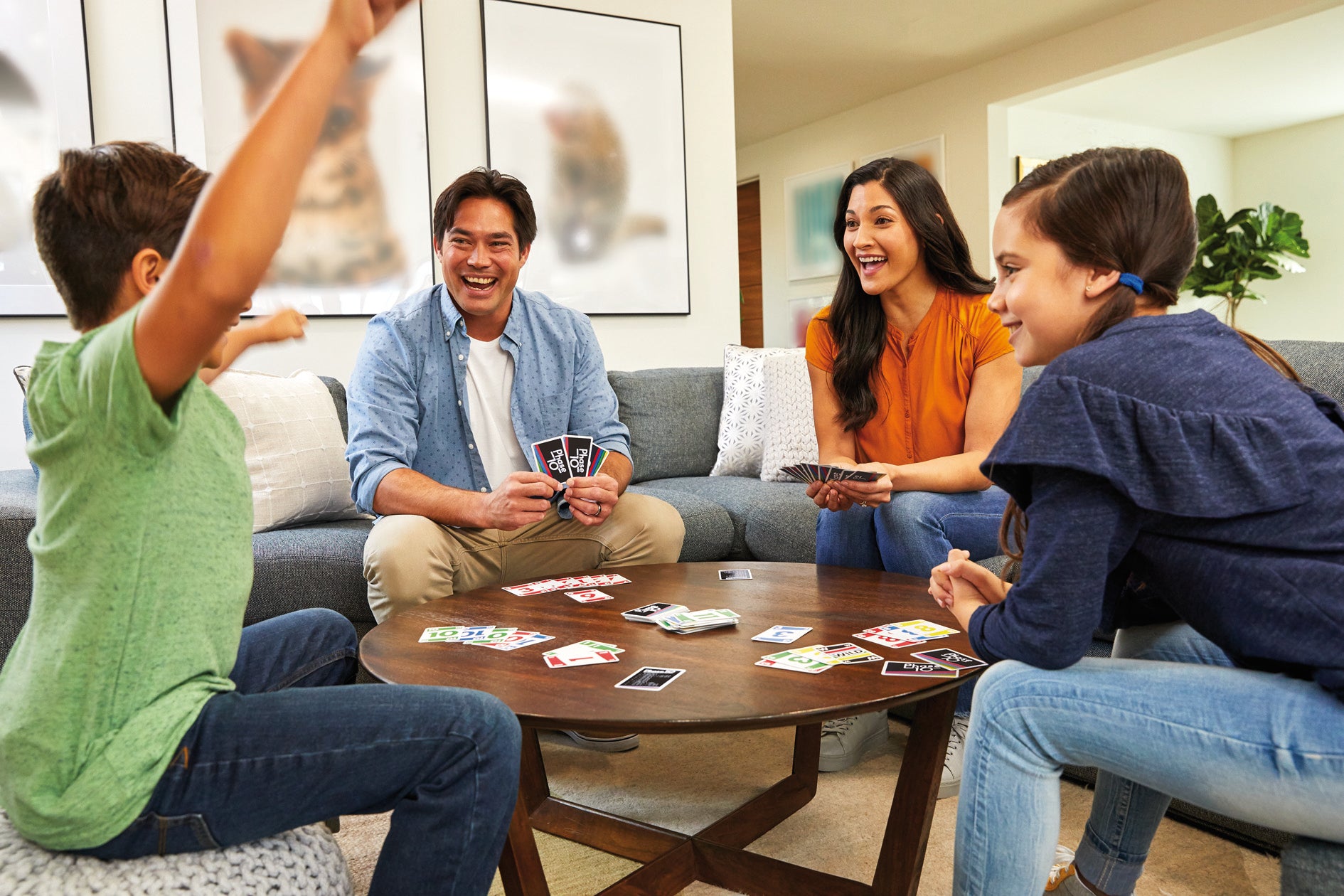 Juego de cartas mattel phase 10