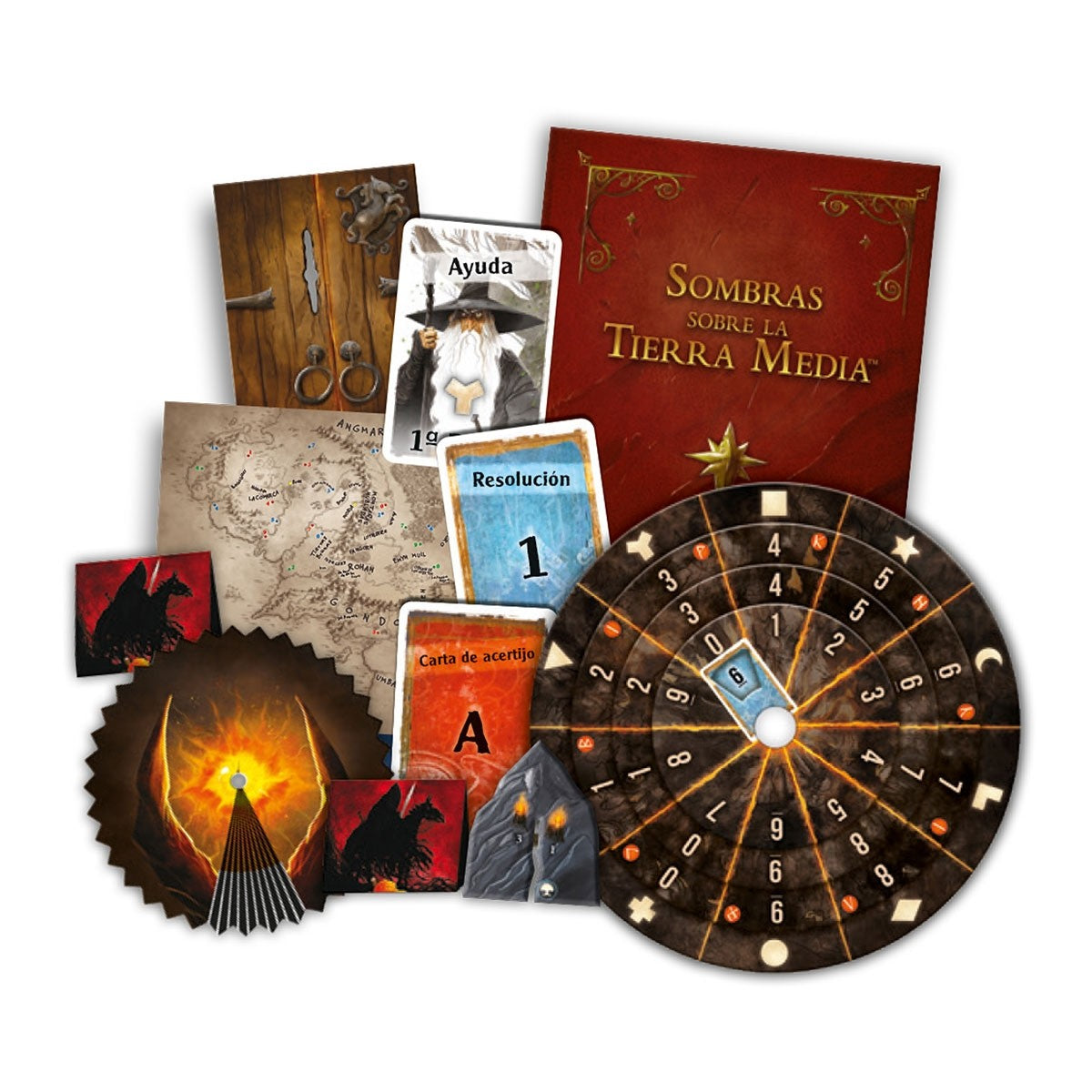 Juego de mesa devir exit el seor de los anillos sombras sobrela tierra media