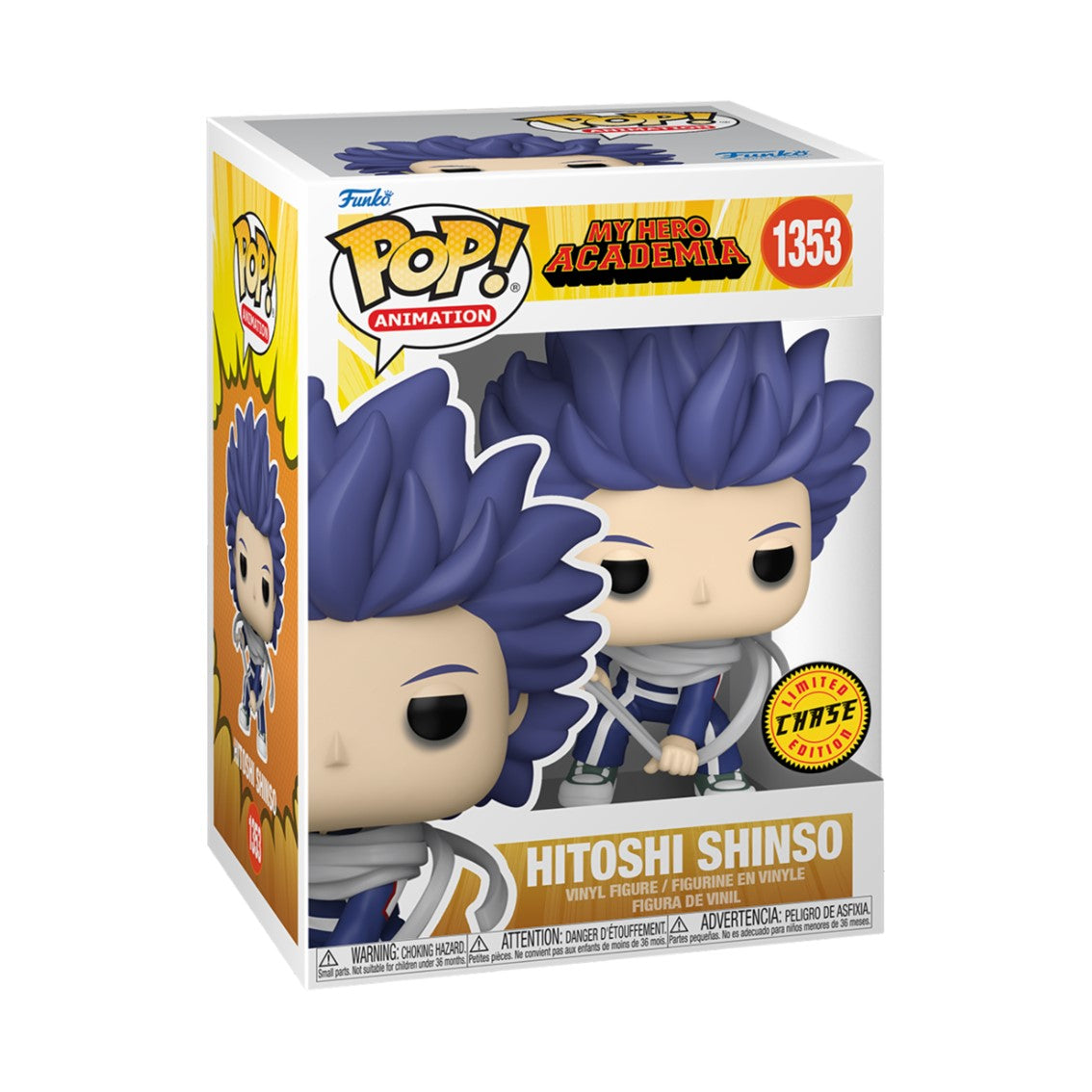 Funko pop my hero academia s5 hitoshi shinso con opcion chase 67331