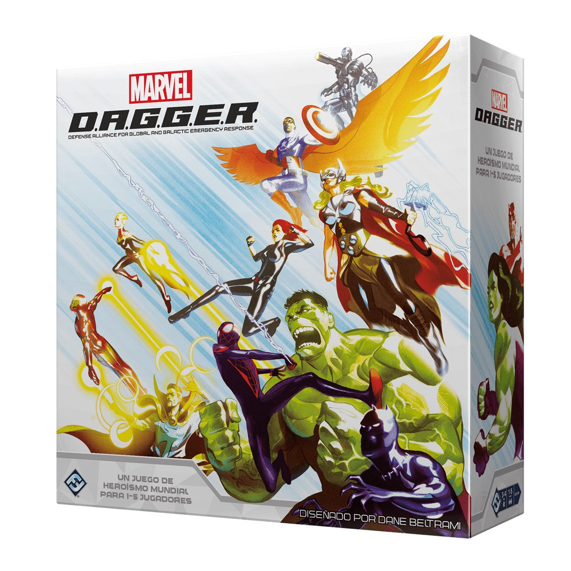 Juego de mesa marvel d.a.g.g.e.r. edad recomendada 12 aos