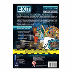 Juego de mesa devir exit regreso a la cabaa abandonada