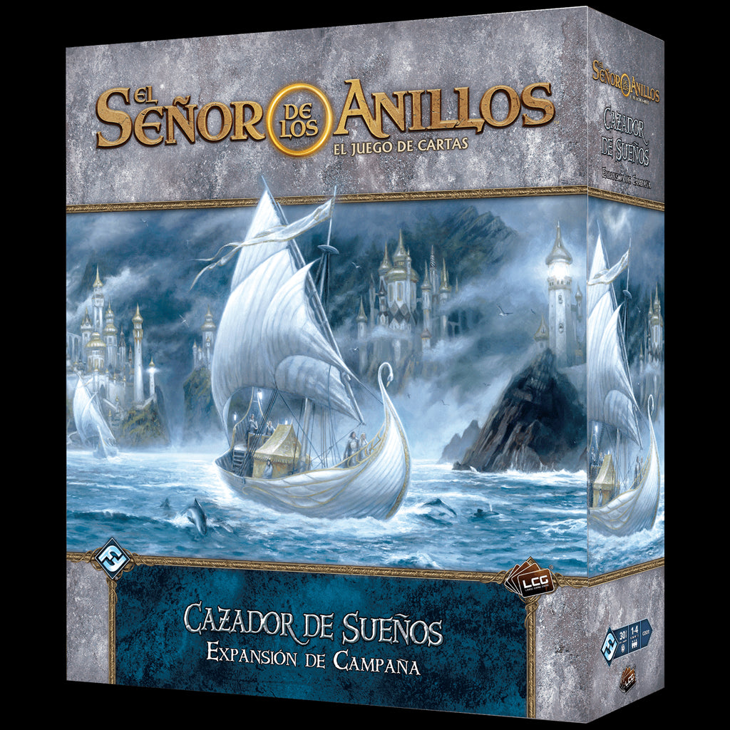 Juego de mesa el seor de los anillos cazador de sueos expansión de campaa