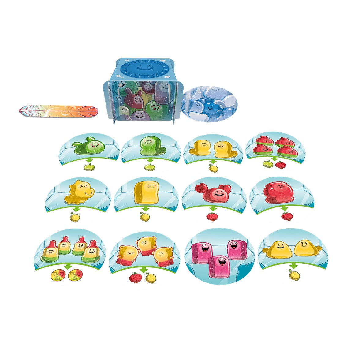 Juego de mesa gummiland edad recomendada 6 aos