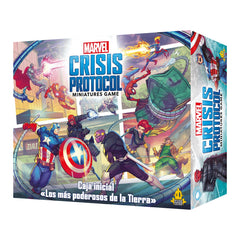 Juego De Mesa Marvel Crisis Protocol Caja Inicial Los Mas Poderosos De La Tierra Edad Recomendada 14 Aos