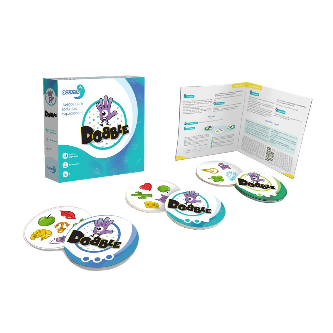 Juego de mesa dobble access+ edad recomendada 8 aos