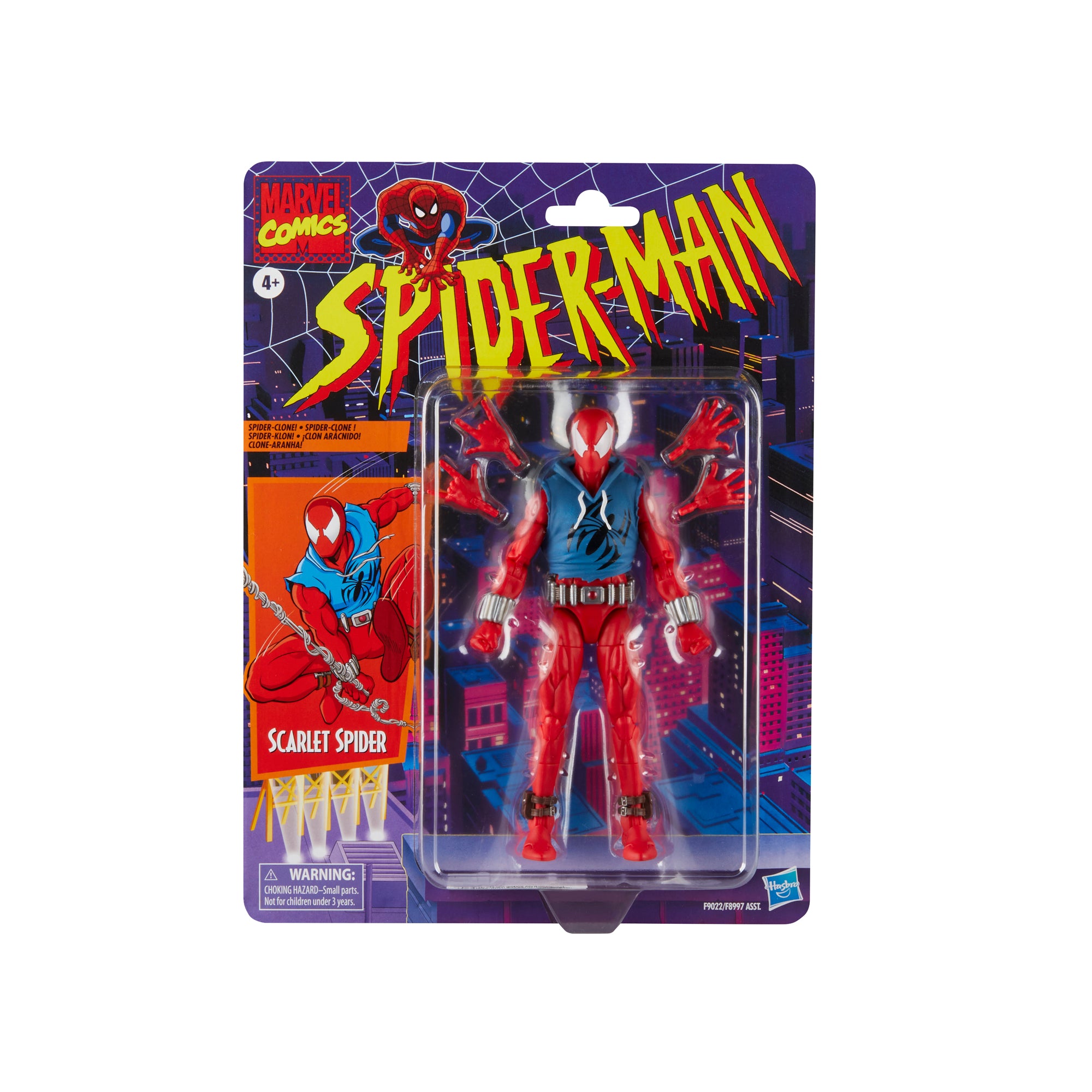 Figura hasbro marvel legends series last stand spider - man