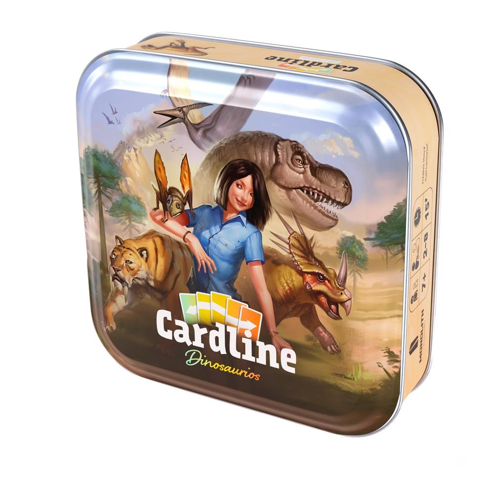 Juego De Mesa Cardline Dinosaurios Edad Recomendada 7 Aos
