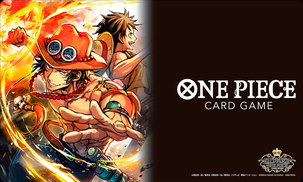 Tapete y caja de almacenamiento one piece portgas d ace