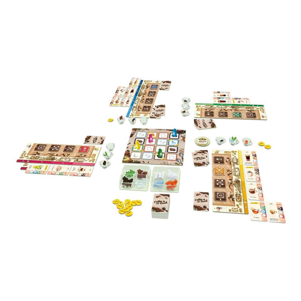 Juego de mesa coffee rush edad recomendada 8 aos