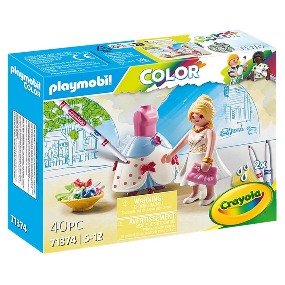 Playmobil color diseadora de moda