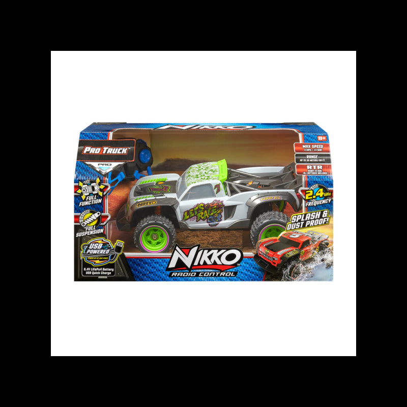 Coche teledirigido nikko radio control pro truck color aleatorio