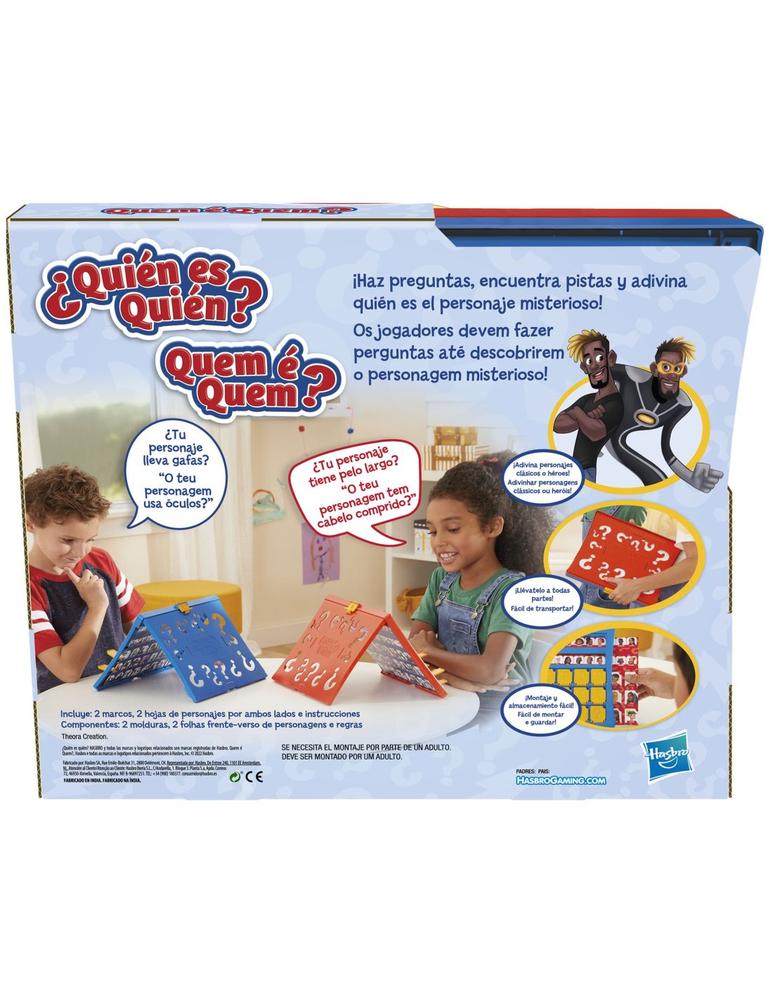 Juego de mesa hasbro quién es quien?