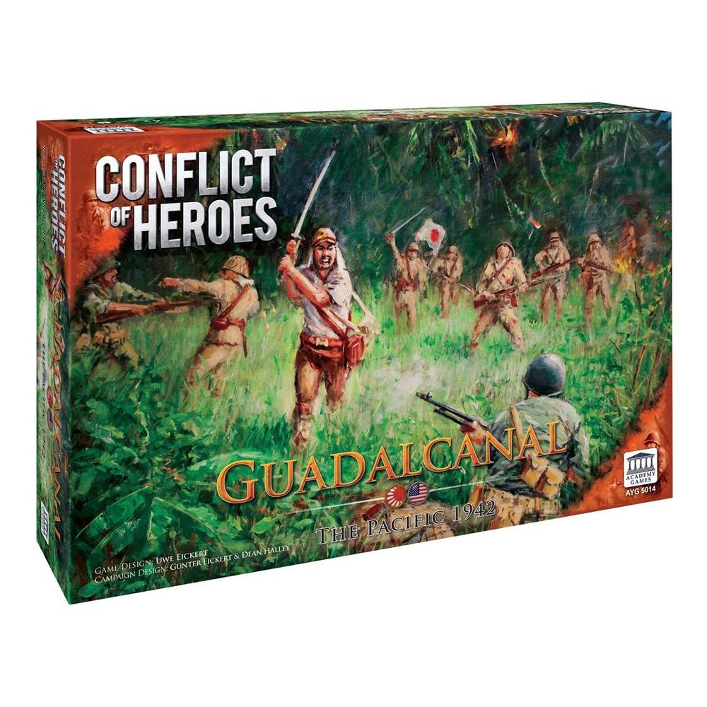 Juego De Mesa Conflict Of Heroes Guadalcanal Pacific 1942 Edad Recomendada 13 Aos Idioma Ingles