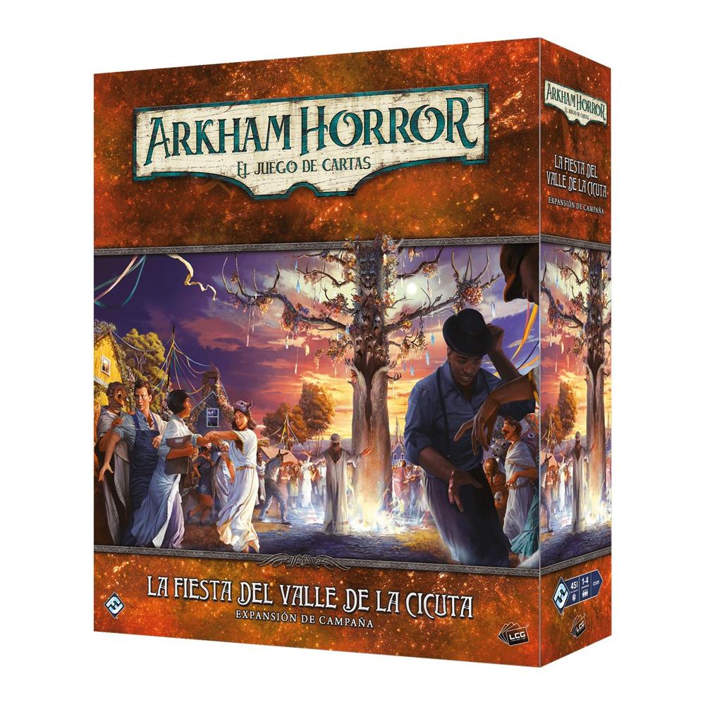 Juego de mesa arkham horror lcg la fiesta del valle de la cicuta expansion campaa edad recomendada 14 aos