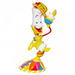 Figura Disney Enesco La Bella Y La Bestia Lumiere Estilo Britto
